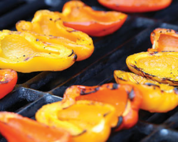 how to grill bell peppers